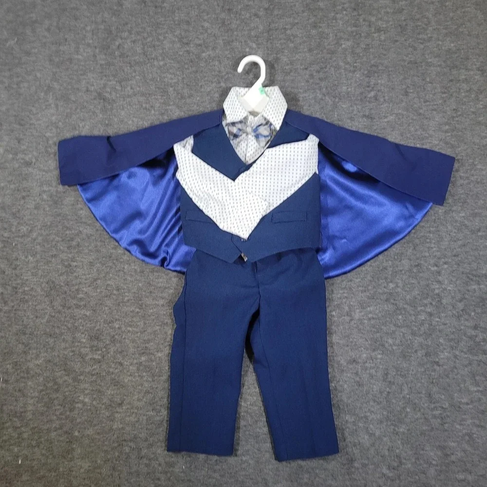 Gilderoy Lockhart Toddler Harry Potter Wizard Blue 18M Suit Cape Outfit Costume
